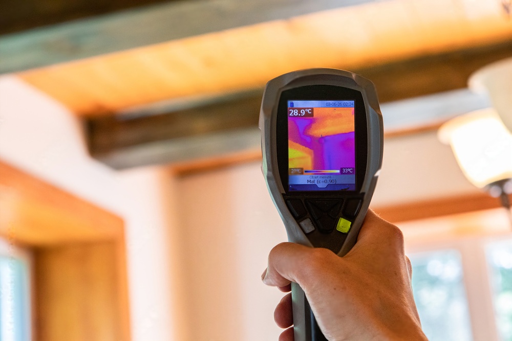 Detecting a Leak Using Thermal Imaging